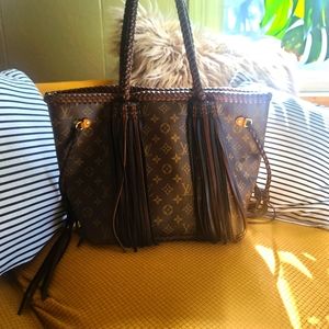 Vintage Louis Vitton Custom Tote